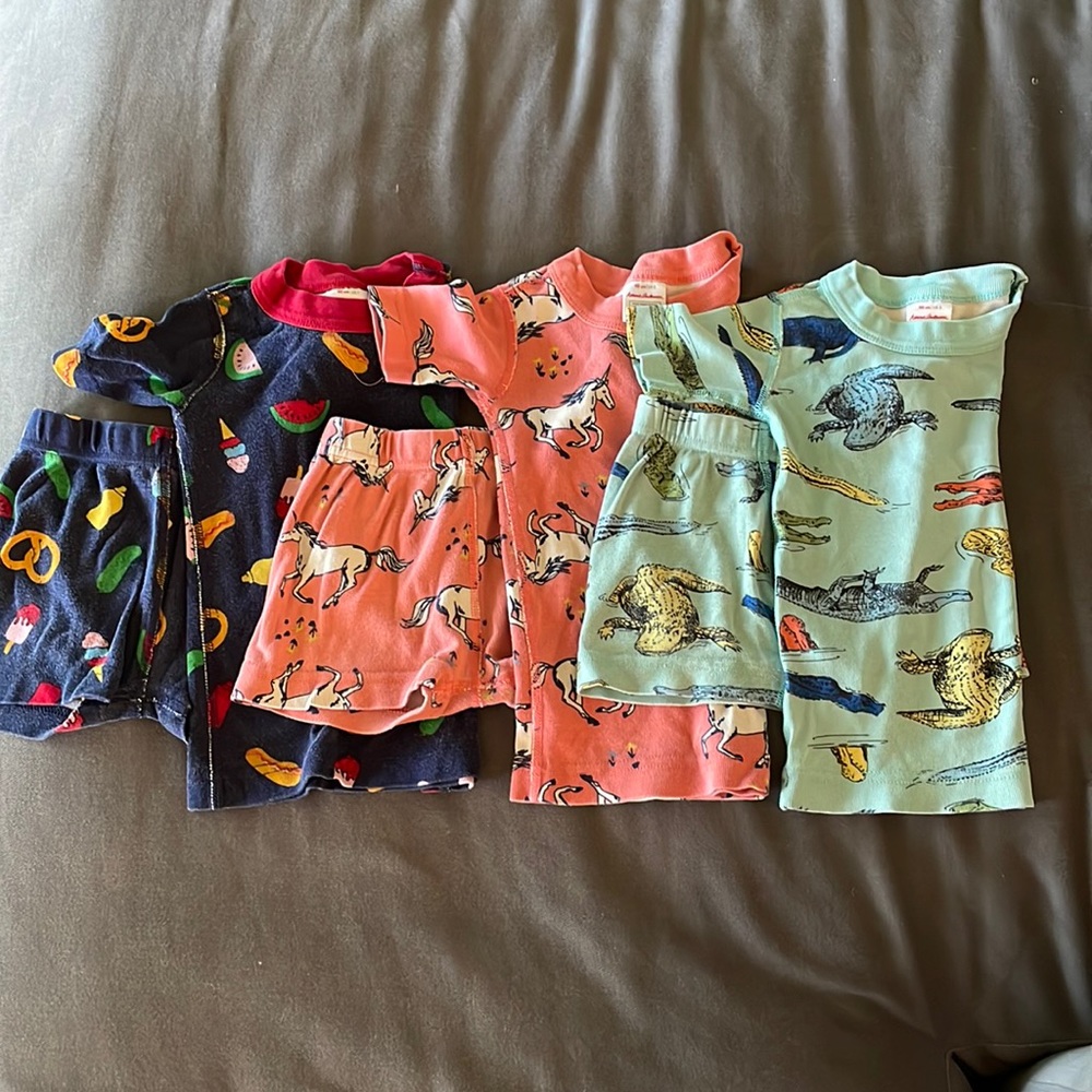 Hanna Andersson 3T shorts pajamas